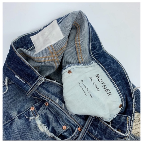 MOTHER Superior Jeans “The Sinner” Size 26 - Picture 4 of 7